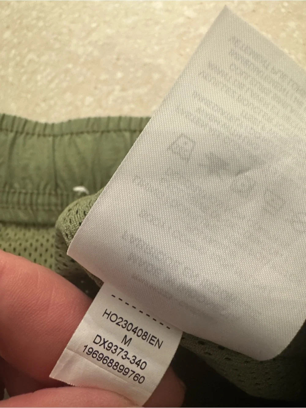 Jordan Pants Sports Jam Olive Sz M